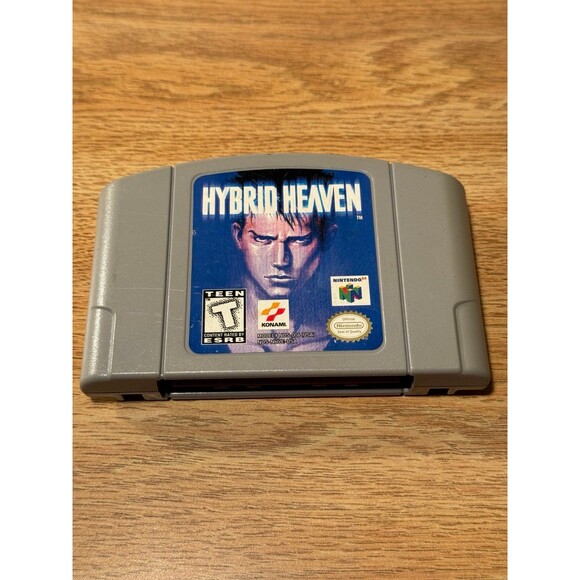 Hybrid Heaven (Nintendo‎ 64, 1997) - Authentic N64 Cartridge - Tested & Working - Picture 1 of 4